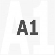 Ч/б печать на офисной бумаге А1 (80 гр/м)