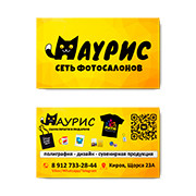 Офсетная печать визиток 4+4 (мелованная бумага 350 г/м2)