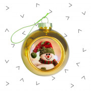 	Шар ёлочный стеклянный (золото)